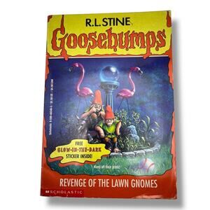 Vintage R.L Stine  Goosebumps Revenge of the Lawn Gnomes #34